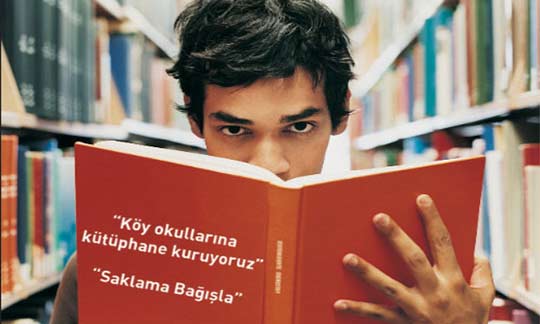 Köy Okullarına Kütüphane Kuruyoruz