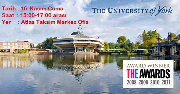 York Üniversitesi İle Öğrenci Görüşmelerine Davetlisiniz